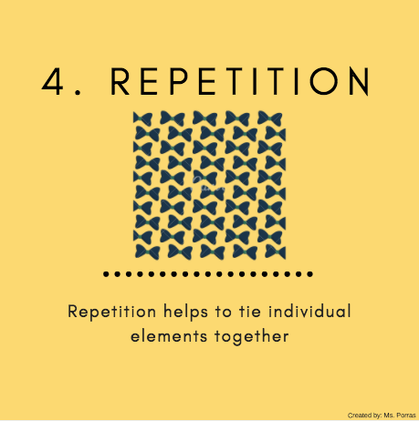 repetition in principles of design